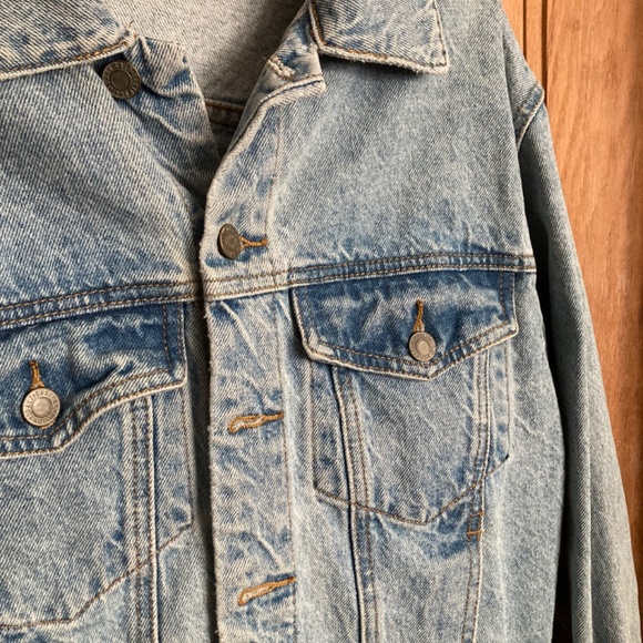 Vintage J. Galt Light Wash Denim Jacket Men’s Size Small - Picture 4 of 7